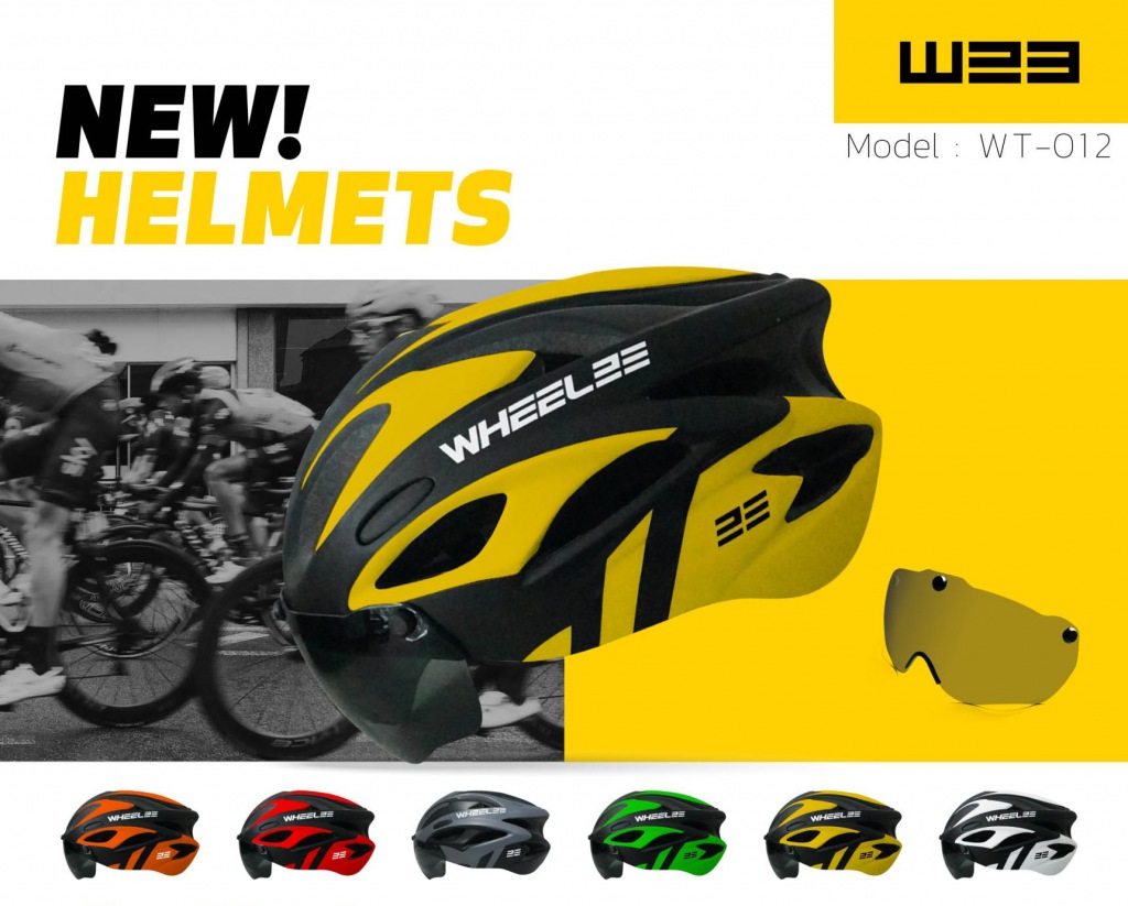Wheel23 2018 : หมวกจักรยาน รุ่น WT-012